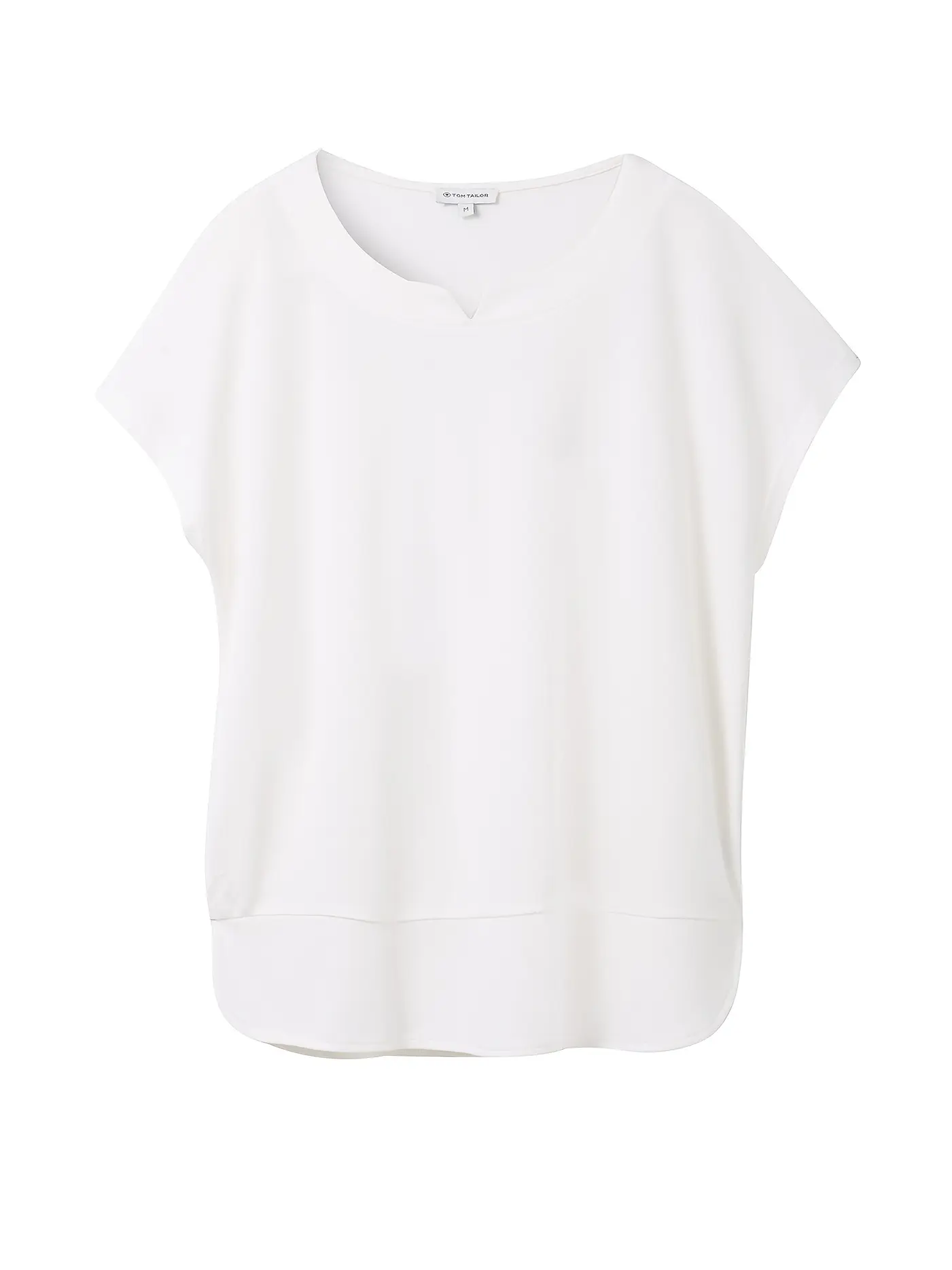 TOM TAILOR | T-Shirt | weiss